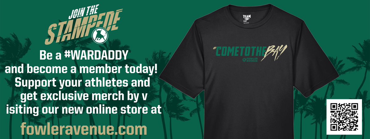 Today is a special #WearGreenWednesday 💚💚💚

Go checkout our new Official #NIL Store today and support the Premier NIL Collective backing USF Bulls Athletes, FOWLER AVENUE🤘

All proceeds support Bulls athletes directly through Fowler Avenue 

🔗 fowleravenue.com