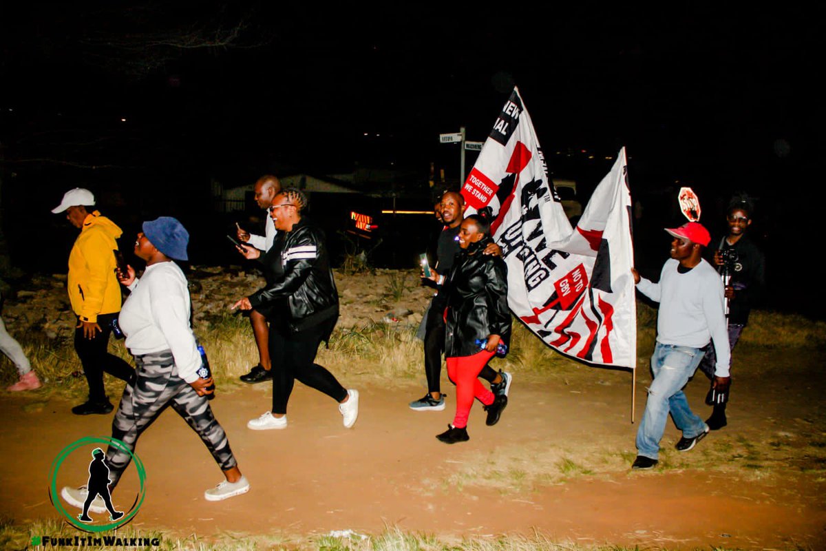 WeUpRisingMove's tweet photo. Last month’s #FirstThursdayNightWalk “3rd Birthday Meando” was special! It marked 3 years of demonstrating how developing South African townships to safe communities contributes to boosting the township economy. It also marked 2 years of partnership with @funk_im and @june16YDF🙌🏿 https://t.co/O56kTOPGoU