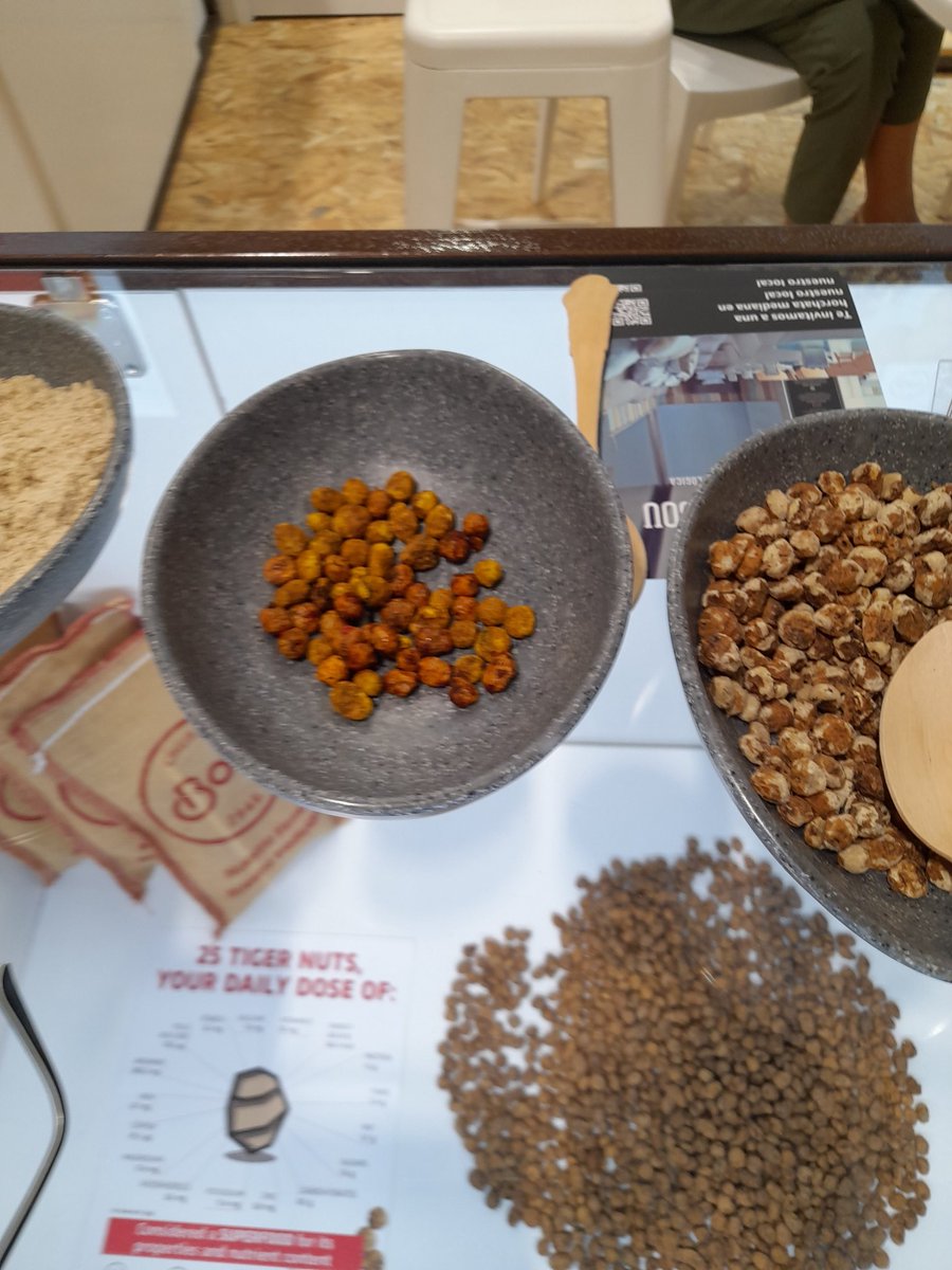 Jose_Analyst's tweet image. #ChufasBou is a real gamechanger for #tigernuts, including #spiced #tigernut #snacks in its portfolio, aiming to raise consumption. @FruitAttraction #chufa