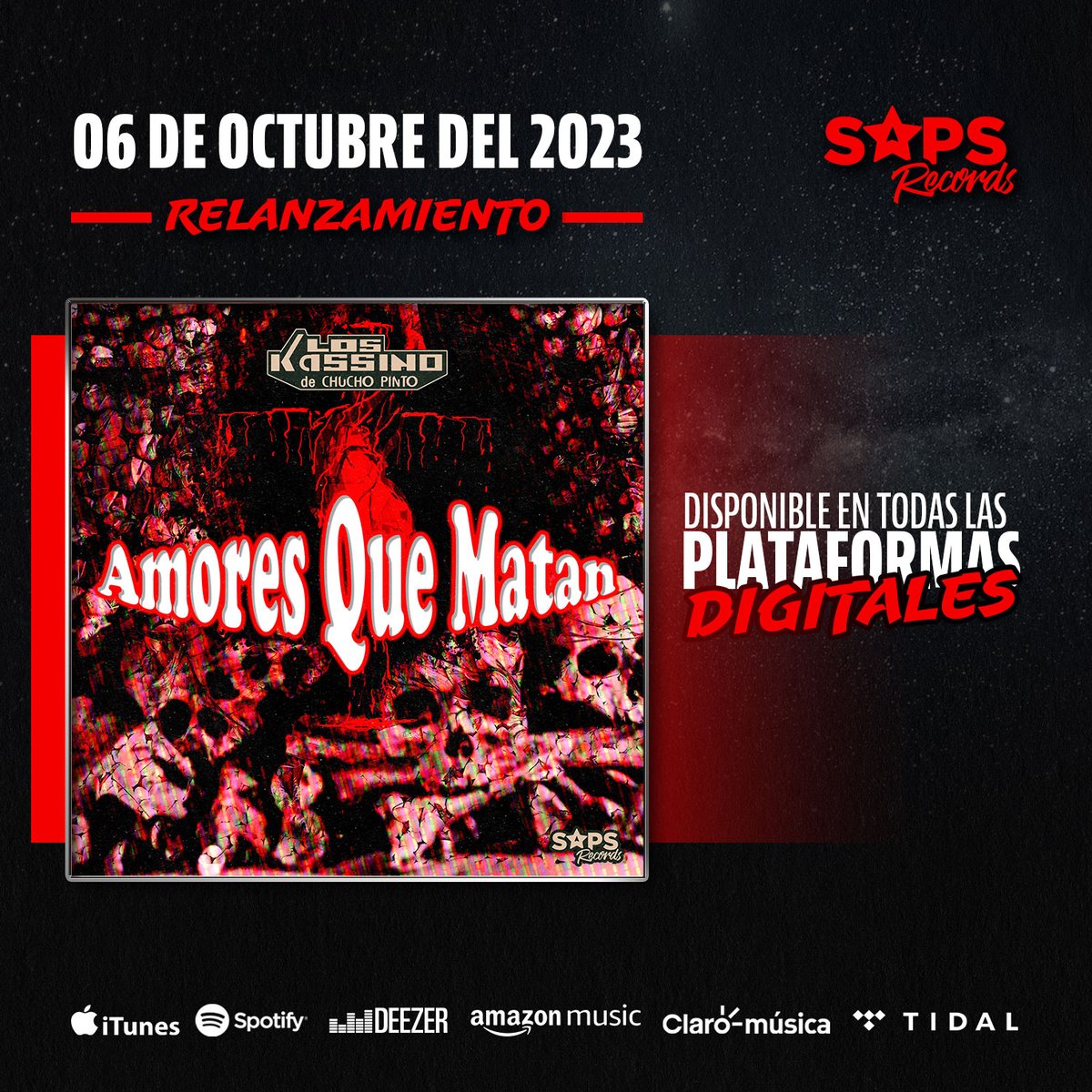 ¡Este viernes es de "Amores Que Matan"!
onerpm.link/457713128082