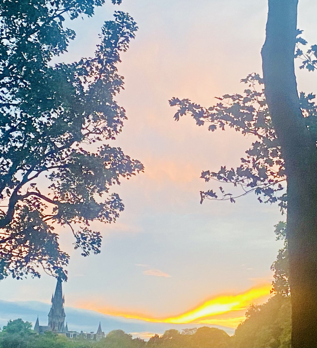 JudeMckerrecher's tweet image. A beautiful glow as the sunset tonight after the rain. It was a bit like looking at a phoenix in the sky. Lovely to see on an evening stroll &amp;amp; a nice way to end the day🧡#Tinymomentsofjoy 🫶in tiny glimmers of sunset 💛