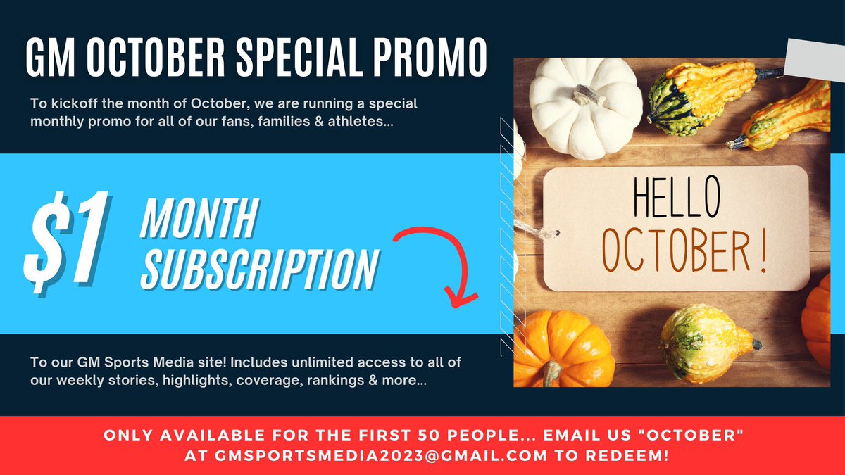 Brian Gosset (@gosset41) on Twitter photo GM Sports Media
Volleyball Team of the Month
September
ARGYLE EAGLES
- 10-1 record
- 7-5A leader
- #1 in 5A
- Defeated Coll. Heritage
MORE: gmsportsmedia.com/2023/10/a-look…
*Special $1 promo for October Sign up today
#txhsvb <a href="/GMsportsmedia1/">GM Sports Media</a> #DFW GM Sports Media
Volleyball Team of the Month
September
ARGYLE EAGLES
- 10-1 record
- 7-5A leader
- #1 in 5A
- Defeated Coll. Heritage
MORE: gmsportsmedia.com/2023/10/a-look…
*Special $1 promo for October Sign up today
#txhsvb <a href="/GMsportsmedia1/">GM Sports Media</a> #DFW