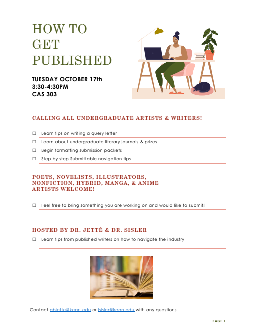 English Studies at Kean University tweet media