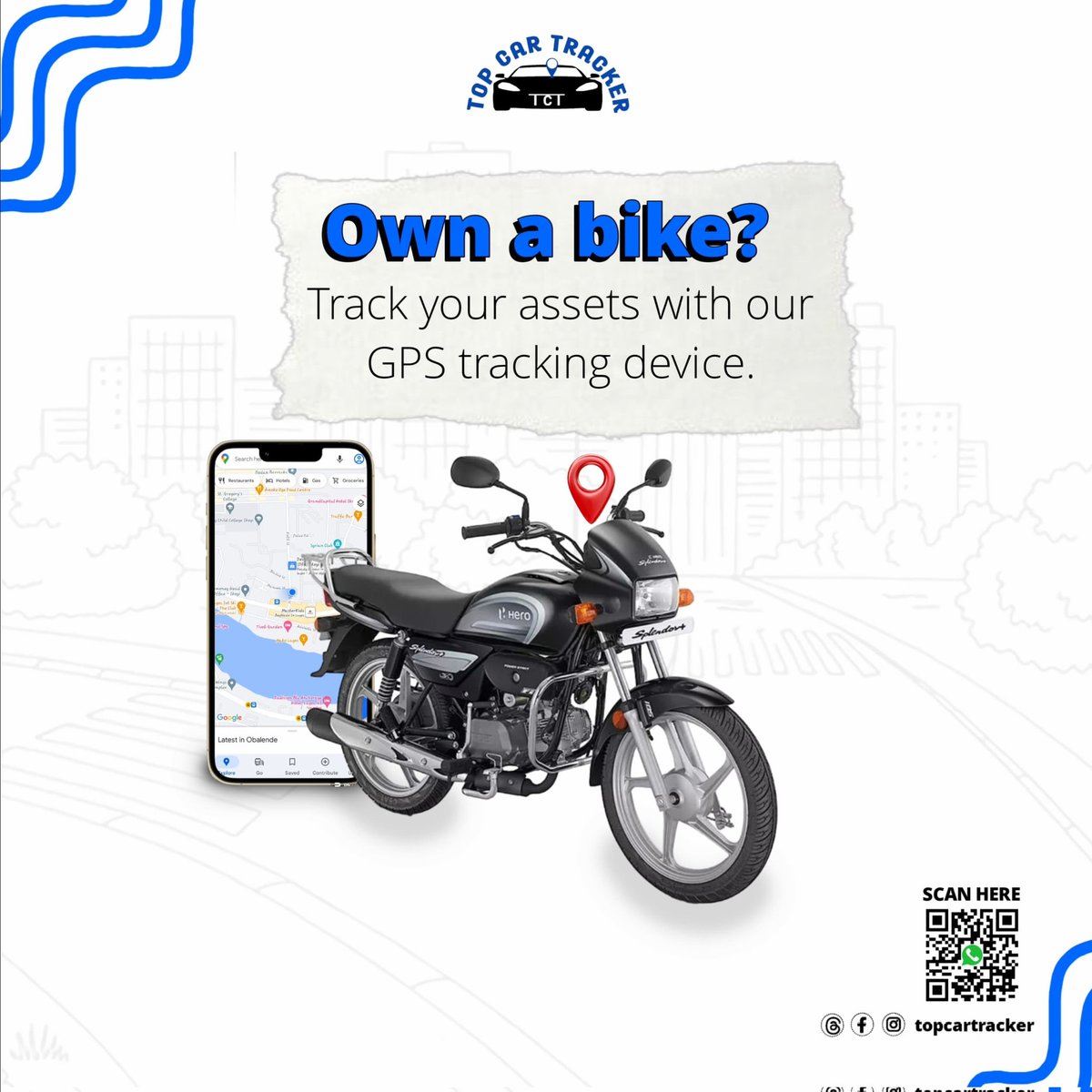Topcartracker's tweet photo. You will Get the movement reports of your car, truck, bus, bike, daily on your phone.
Install our tracking device today!!

Trending Tags: 
 Naira Marley and sam Larry 
Abuja 
Harmattan
Okay of Lagos https://t.co/ZK8Wtlbiar