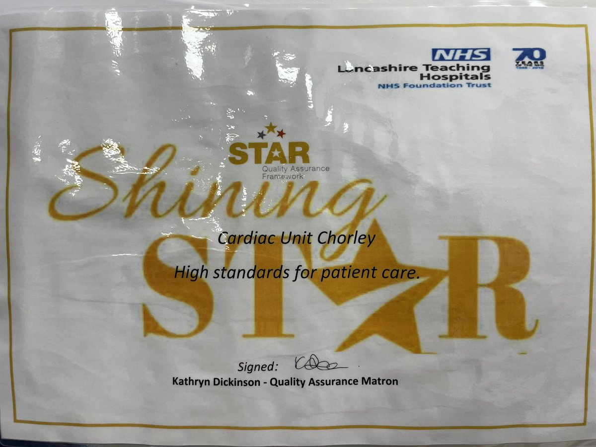 CardiacUnit (@cardiacunitcdh) on Twitter photo Really really thrilled to have received a shining star award for going above and beyond for our patients! Amazing recognition, thank you quality assurance team! โญ๏ธ๐๐คฉ๐๐ผ๐๐ป๐ฅฐ๐โค๏ธ @SisterVickiA <a href="/D19Kathryn/">KathrynDickinson1989</a> <a href="/JustineDaviesRN/">Justine Davies</a> <a href="/DDNDMedLTHTR/">DDND Team Medicine LTHTR</a> <a href="/jackie_denton1/">Jackie Murray</a> <a href="/LTHRecognition/">Recognition at LTHTR</a> Really really thrilled to have received a shining star award for going above and beyond for our patients! Amazing recognition, thank you quality assurance team! โญ๏ธ๐๐คฉ๐๐ผ๐๐ป๐ฅฐ๐โค๏ธ @SisterVickiA <a href="/D19Kathryn/">KathrynDickinson1989</a> <a href="/JustineDaviesRN/">Justine Davies</a> <a href="/DDNDMedLTHTR/">DDND Team Medicine LTHTR</a> <a href="/jackie_denton1/">Jackie Murray</a> <a href="/LTHRecognition/">Recognition at LTHTR</a>