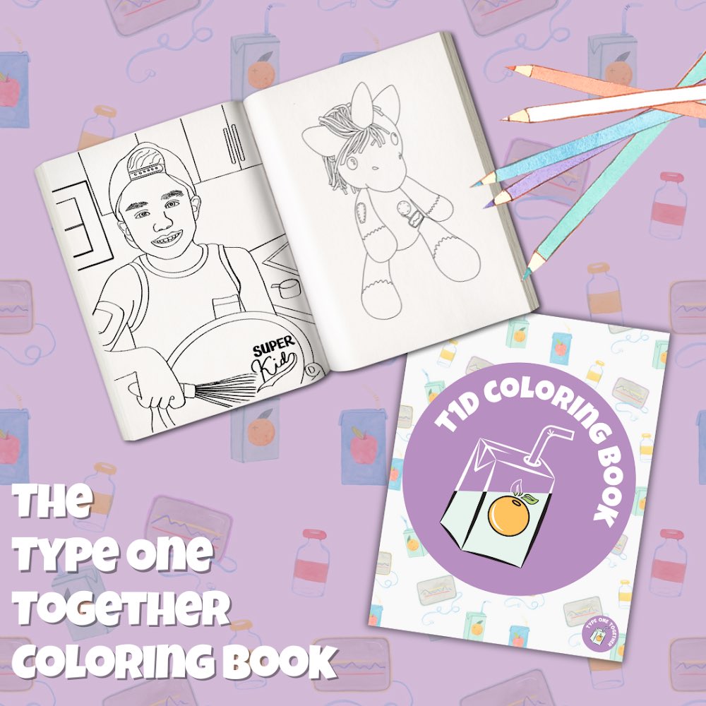 OurPocketHero's tweet photo. Happily sharing one of the biggest highlights, Our Pocket Hero's collaboration with @typeonetogether in the US, in support of their recent release of a captivating coloring book. 
 
I feel so happy and honored to be one of the sponsors for this meaningful project. #t1d #diabetes https://t.co/72ay40ZjdF