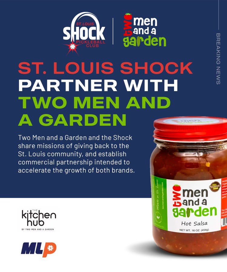 stlshockmlp's tweet image. The St. Louis Shock is excited to share the news of our commercial partnership with Two Men and a Garden. 

This partnership will accelerate growth of both St. Louis organizations through sponsorship, cross-promotion, joint sales, and more.