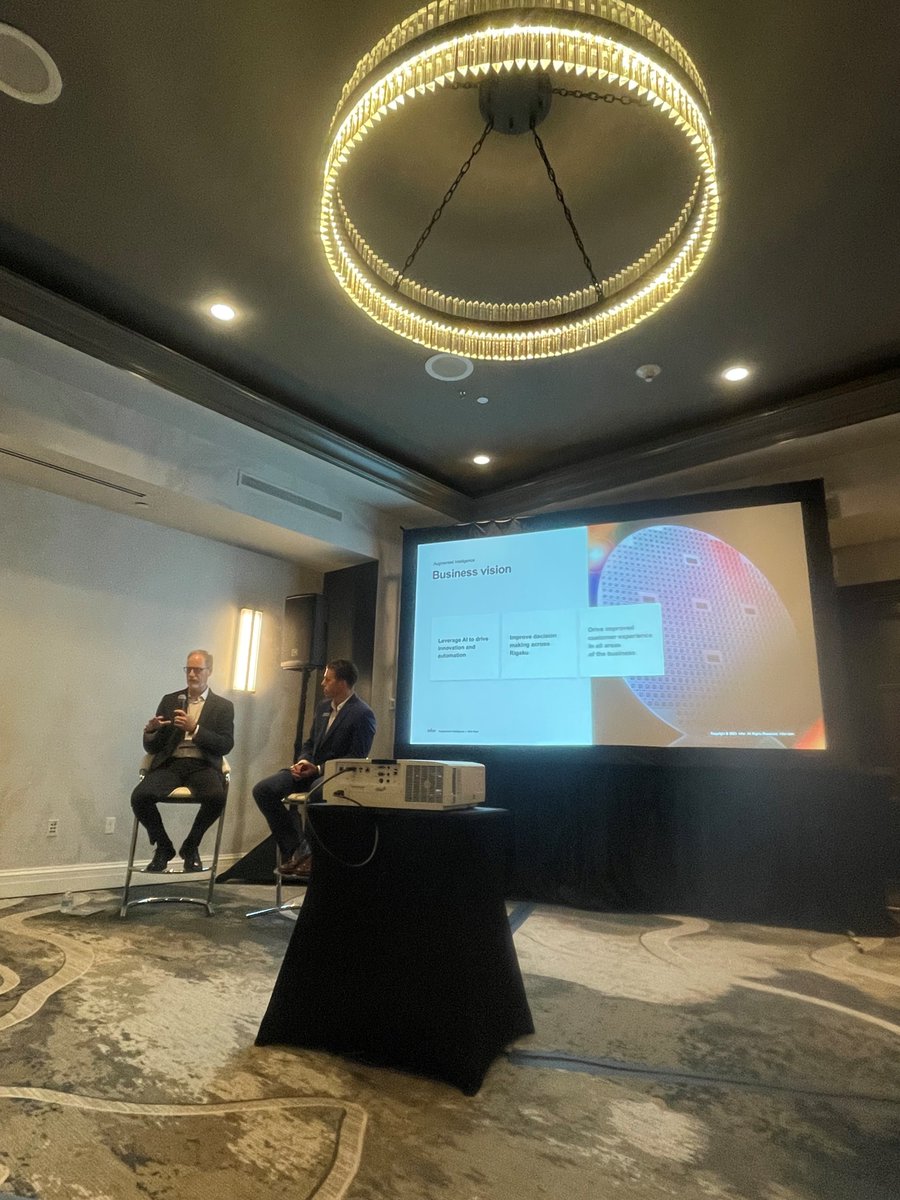 decisionr's tweet image. Our team is on the scene at @Infor Now soaking up the insights on how manufacturers are leveraging #AI &amp;amp; ML for innovation. We were inspired by DRI customer, @Rigaku, sharing their remarkable AI journey.

Learn more about our AI services: decision.com/artificial-int…