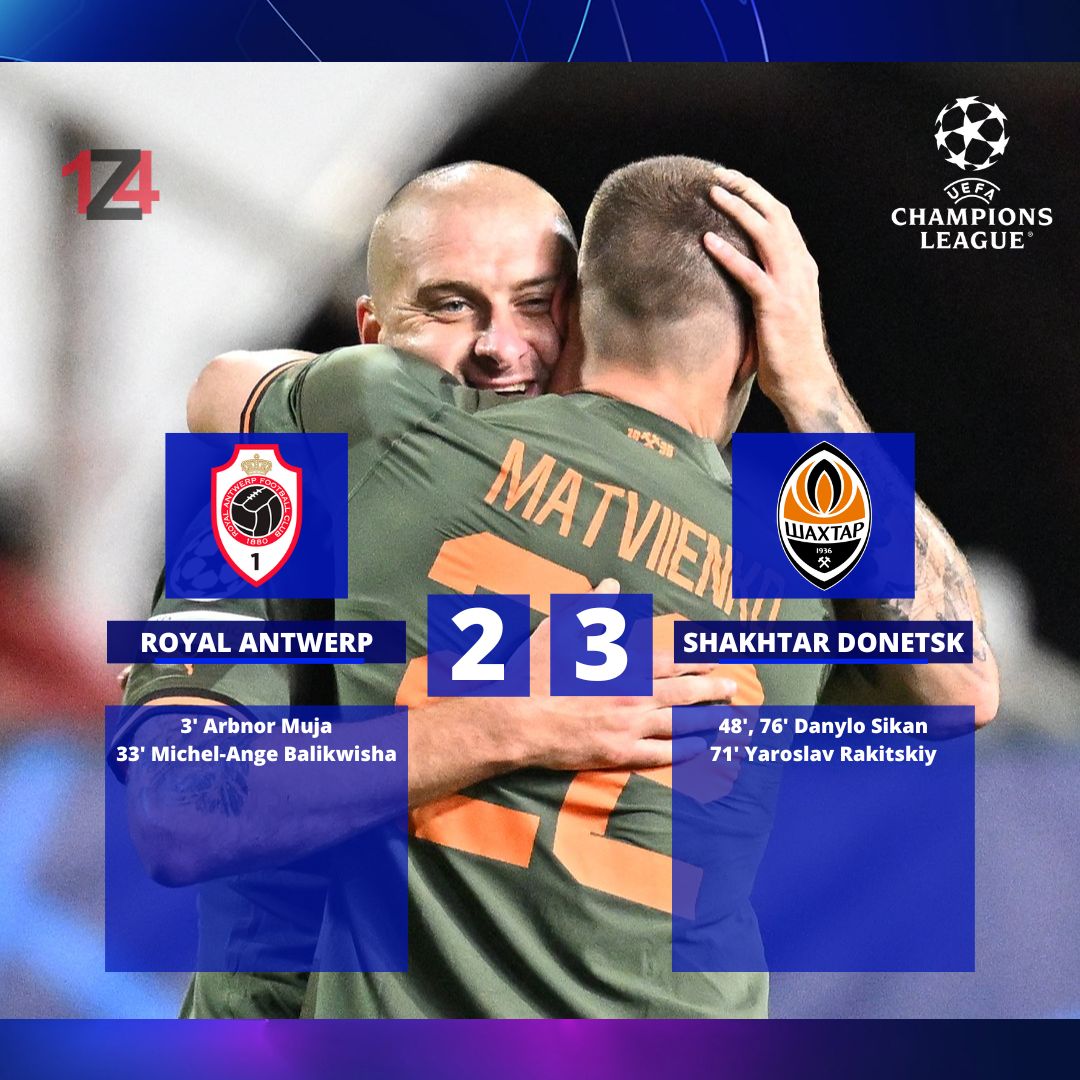 Zona14fc's tweet photo. 📌 Milagro en Bélgica

❌ El #RoyalAntwerp cayó en casa y pudo empatarlo, pero Alderweireld falló el penal al final.

✅ El #Shakhtar gana un partido importante para pelear, o por lo menos, pensar en Europa League.
#UEFA #UCL #ChampionsLeague #Futbol #Europa https://t.co/DVILWVtOm6