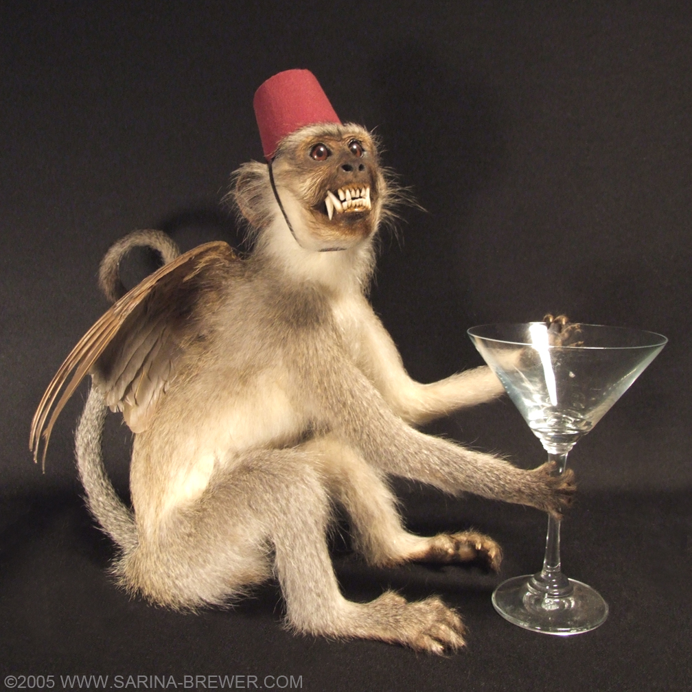 HAPPY NATIONAL VODKA DAY!🍸 Celebrated every Oct 4th. So tip one back tonight. You have my blessing to start happy hour early today. Link to read about this #taxidermy #sculpture 
tumblr.com/rogue-taxiderm… #WackyWednesday #WeirdWednesday #NationalVodkaDay #VodkaMartini  #martini