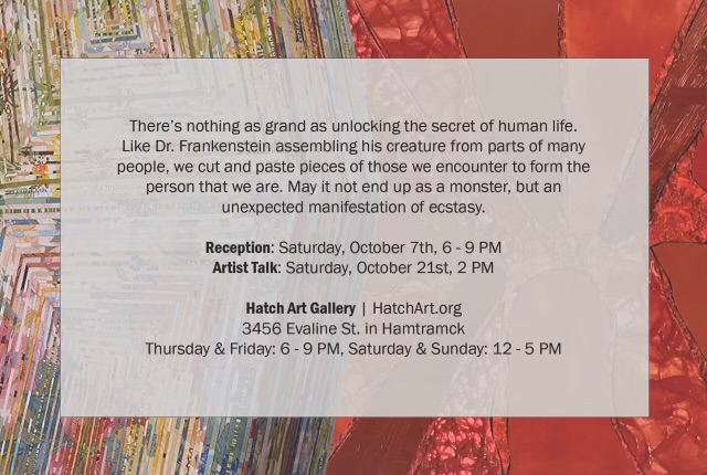 Oakland University Art and Art History Department (@ouartarthistory) on Twitter photo Two of AAH's faculty, Amy Feigley-Lee and John Corbin, have a two-person exhibition opening this Saturday, 10/7 at <a href="/HatchArt/">HATCH</a> ! Go visit the gallery and engage with their artwork, which includes elements of collage, drawing, and painting! <a href="/oaklandu/">Oakland University</a> <a href="/OaklandCAS/">OU College of Arts and Sciences</a> Two of AAH's faculty, Amy Feigley-Lee and John Corbin, have a two-person exhibition opening this Saturday, 10/7 at <a href="/HatchArt/">HATCH</a> ! Go visit the gallery and engage with their artwork, which includes elements of collage, drawing, and painting! <a href="/oaklandu/">Oakland University</a> <a href="/OaklandCAS/">OU College of Arts and Sciences</a>