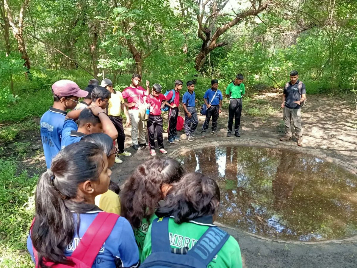 patilshantanu99's tweet photo. Celebrating wildlife week with future saviours of the wildlife. 
The future of wildlife looks bright in their eyes. 
Thanks to Amravati Forest Department for giving us the opportunity to bring these kids closer to nature @jayotibanerjee @MahaForest @YNCO__ @DrSwapnilSonon3 https://t.co/IYq3ngeQ4G