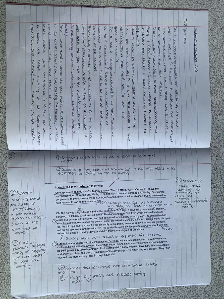 So proud of the hard work and independence shown by my year 10 class during a cover lesson. It’s always tricky balancing leadership responsibilities and the role of a teacher, so it’s reassuring to see #HighExpectations continue in my absence. 🙌🏾