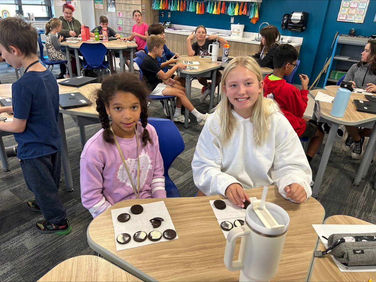 Phases of the Moon with Mrs. Meidlinger's science class