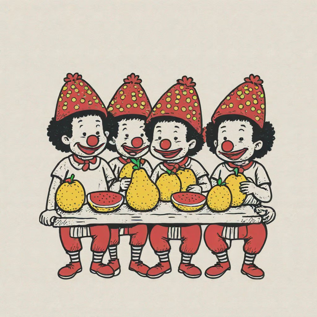 The <a href="/BozoCollective/">Bozo Collective</a> works so well as a foundation to generate new fun art.

Check them out and mash your own prompts with Bozo or other NFT collections on <a href="/Mashyxyz/">Mashy</a>