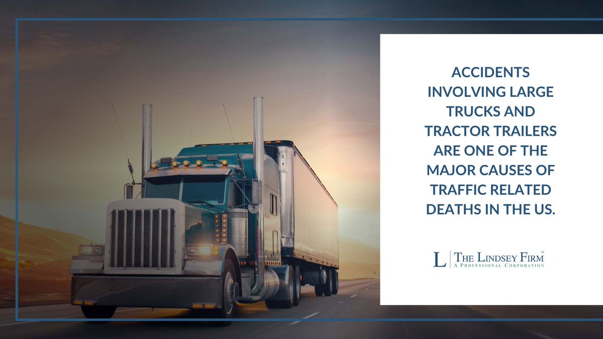 If you've suffered a personal injury by a negligent truck driver, our attorneys have the knowledge and expertise to effectively represent you. thelindseyfirm.com/practice-areas… #truckingaccidents #PIAttorney