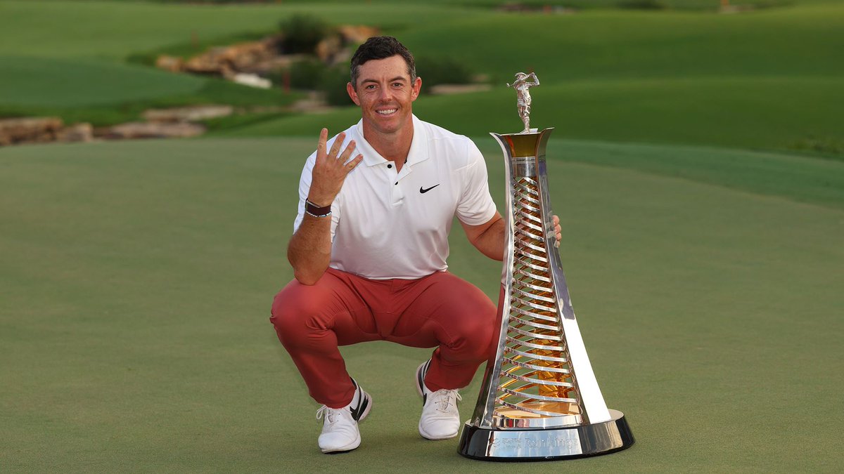 Rory McIlroy will be back for the @dpwtc in November (16-19) 🏆

He will be looking to win the Harry Vardon and Race to Dubai trophy for a fifth time in his brilliant golf career ✅