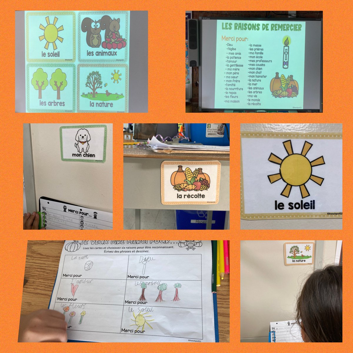 These amazing students have a lot to be thankful for! Je veux dire Merci pour….<a href="/StClareDP/">StClare</a>