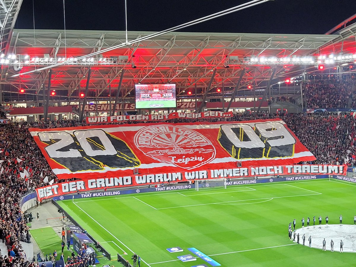 Wunderschön ♥️
#RBLeipzig #RBLMCI #UCL