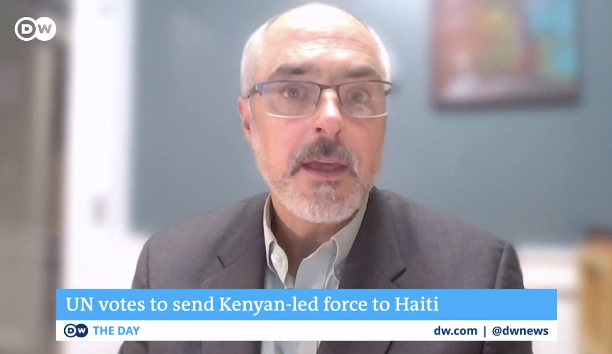 ijdh's tweet photo. @HaitiJustice @nhaeon "Haitians want an end to the insecurity crisis but don't believe this mission will do it." Instead, they are asking the int'l community "to stop propping up [@DrArielHenry's de facto] gov," says @HaitiJustice #StopTheProp https://t.co/4lQ06rT1ps