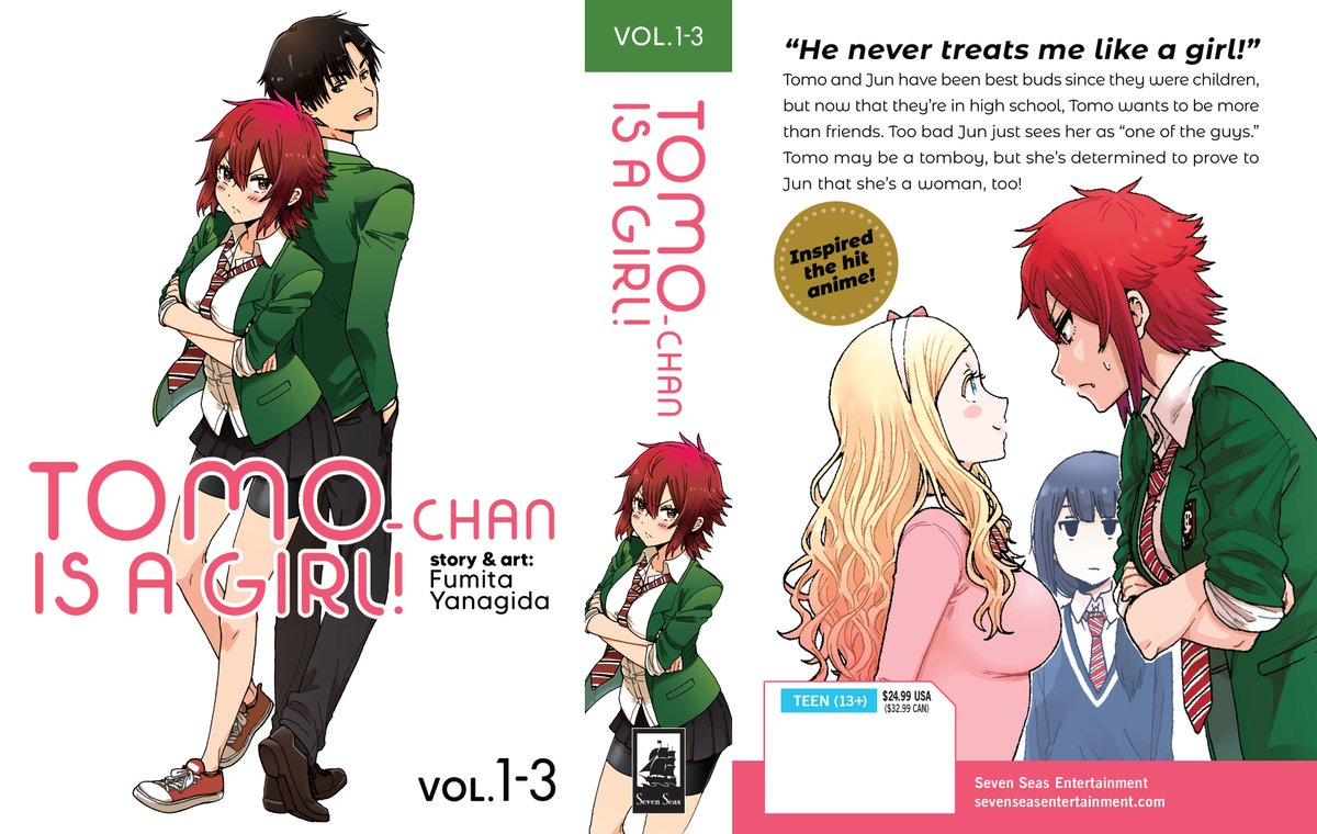 Tomo-chan is a Girl! Volumes 1-3 (Omnibus Edition)