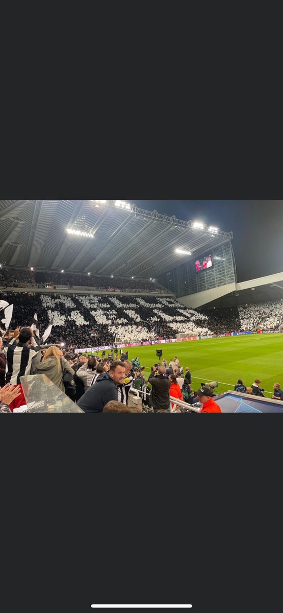 What an atmosphere 😍#NUFC