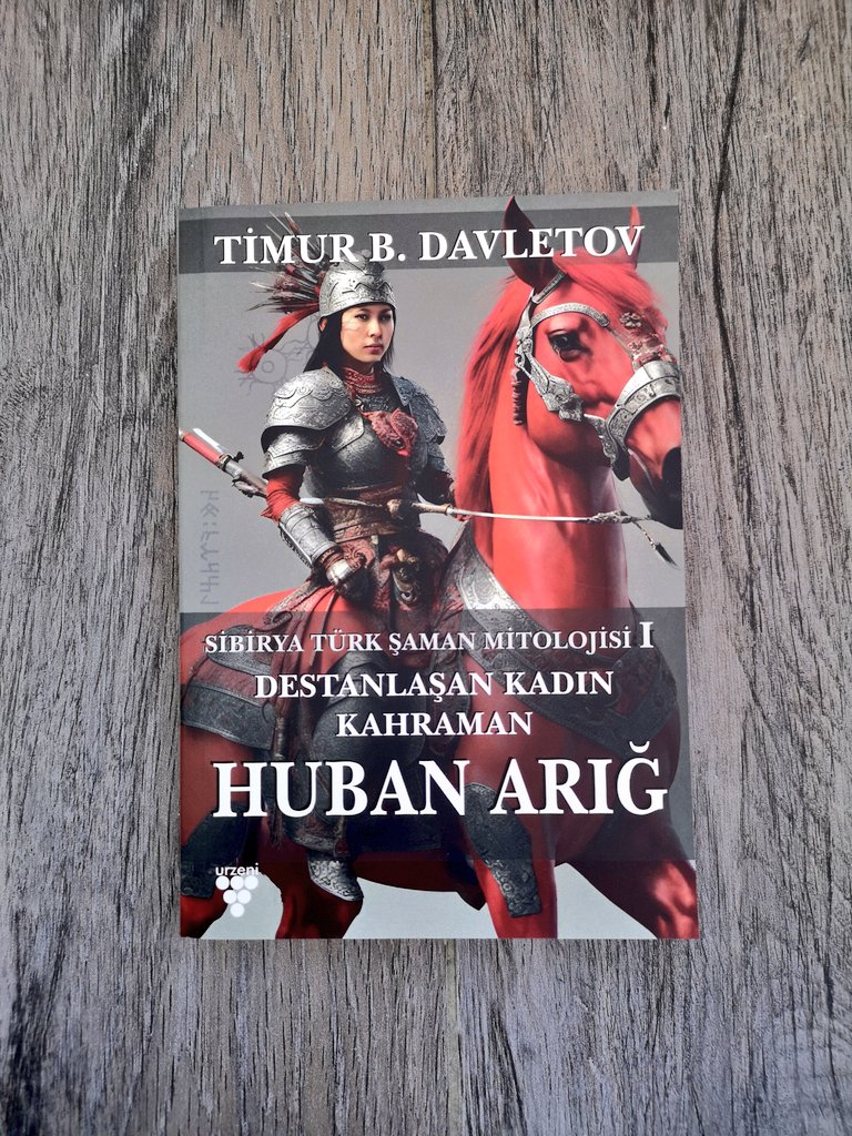 aronberk's tweet photo. Ve Sibirya Türk Şaman Mitolojisi I: Destanlaşan Kadın Kahraman Huban Arığ ve Sibirya Türk Şaman Mitolojisi II: Hakas Kartalı Han Mirgen adlı kitaplarımızın 2. baskısı sevgili eşim Dr. Nükhet Okutan Davletov'un editörlüğünde İstanbul'da Urzeni Yayınevi'nden çıktı. İyi okumalar🤗🧿 https://t.co/uIhykM8OyI