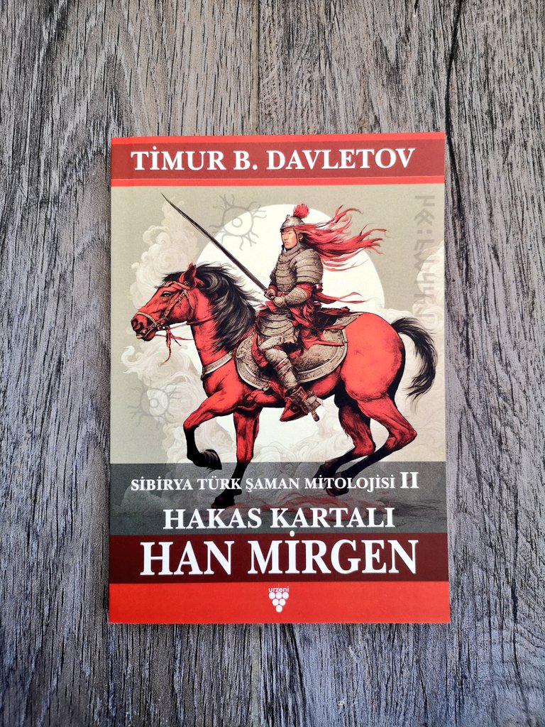 Ve Sibirya Türk Şaman Mitolojisi I: Destanlaşan Kadın Kahraman Huban Arığ ve Sibirya Türk Şaman Mitolojisi II: Hakas Kartalı Han Mirgen adlı kitaplarımızın 2. baskısı sevgili eşim Dr. Nükhet Okutan Davletov'un editörlüğünde İstanbul'da Urzeni Yayınevi'nden çıktı. İyi okumalar🤗🧿
