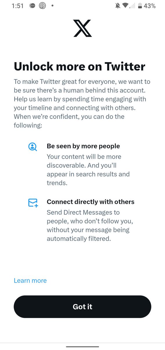 AdamChristoFL's tweet photo. @ChristnNitemare I guess I was confidently incorrect on that one, Jesus didn't die for my sins, as I am apparently just a bot until I prove otherwise. https://t.co/olbRMEKFjG