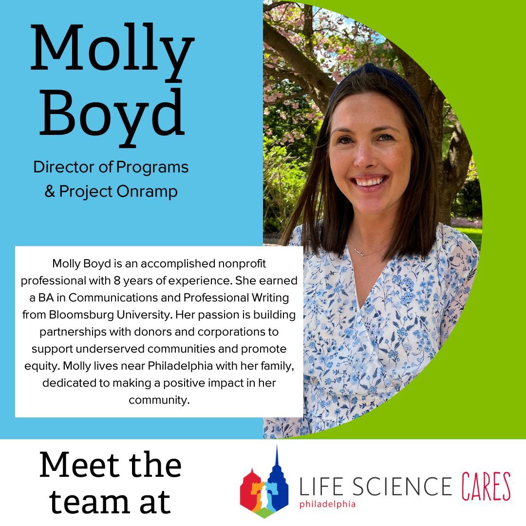 We are thrilled to welcome Molly Boyd to our team as our Director of Programs & Project Onramp! We can't wait to see all that she will achieve during her time with us.