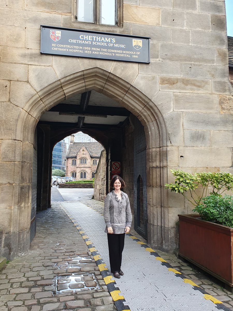 Thank you so much <a href="/amofarrellharp/">Anne-Marie O'Farrell</a> for a wonderful day of composition masterclasses <a href="/Chethams/">Chetham's School of Music</a>! Our composition students were truly inspired by your music, your fantastic advice and all your encouragement! Can't wait to hear your Rann Dó Trí <a href="/StollerHall/">The Stoller Hall</a> soon too!