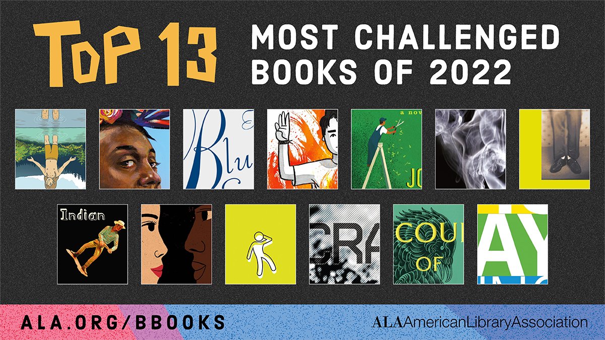 American Library Association (ALA) documented 1,269 demands to censor library books and resources in 2022, the highest number of attempted book bans since ALA began compiling data about censorship in libraries more than 20 years ago. ala.org/bbooks
