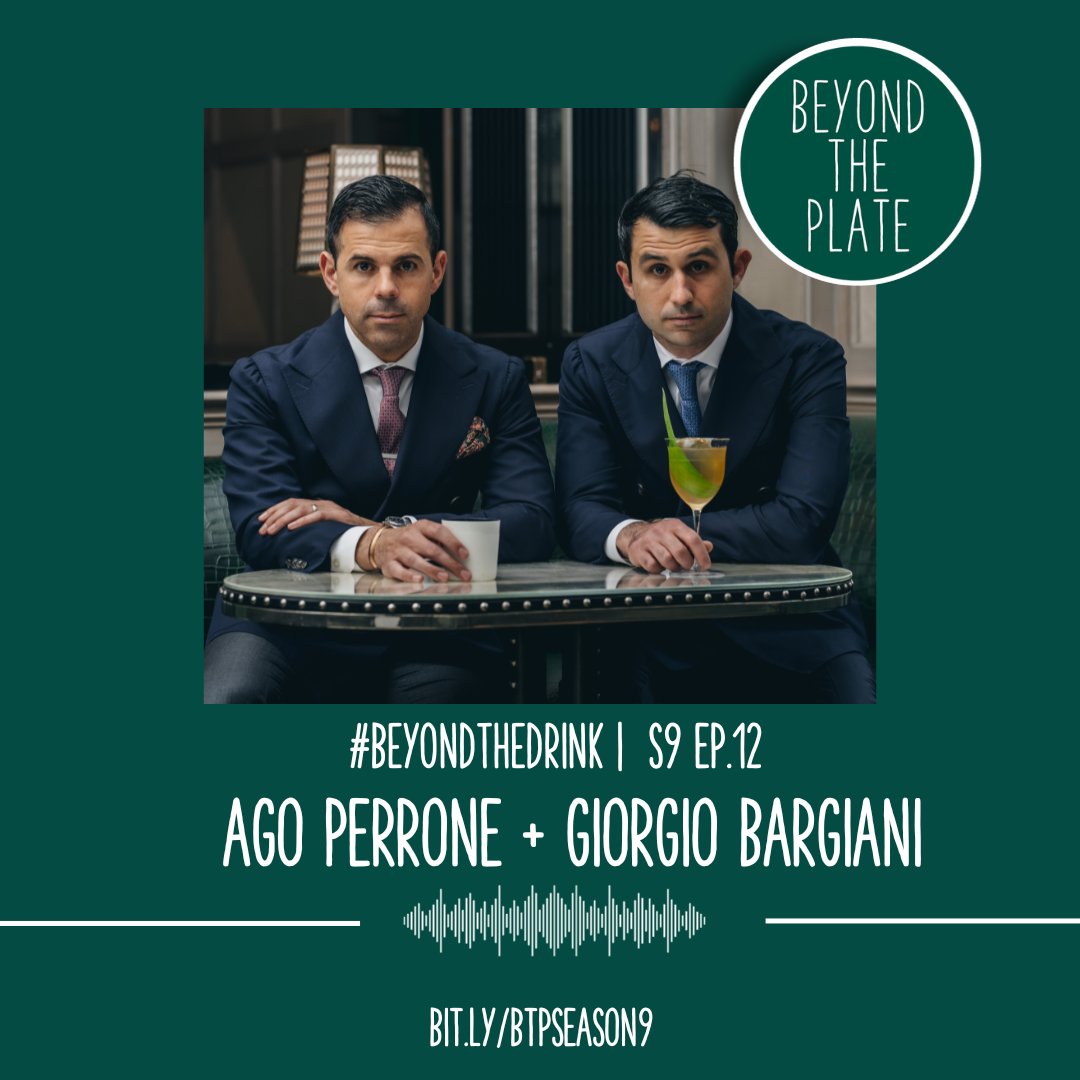 NEW bit.ly/BTPSEASON9  @Ago_Perrone + <a href="/Superbargia/">Giorgio Bargiani</a> chat with <a href="/onkappysplate/">Andrew "Kappy" Kaplan</a> about their serendipitous meeting, the history behind <a href="/TheConnaught/">The Connaught</a> Martini, insights on proper bar etiquette &amp; giving back with <a href="/HospAction/">Hospitality Action</a>. Thanks to our partner <a href="/FordsGin/">Fords Gin</a>.