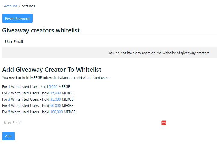 rocketbotpro's tweet photo. 📢 New feature update
We have added admin whitelisting. You can assign this to your host account so your admin can draw Giveaways on your account

X-Picker (1) free daily usage will soon transitioned to (1) free pick per week. We encourage all our users to buy more MERGE if they intend to use our service.