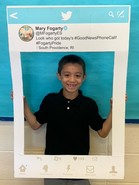 Good News Phone Call! 
Kayshawn received a GNPC because he has been a STAR in P.E. He has been listening to the rules of the games, has been extremely focused, and is working hard. Kayshawn, KEEP IT UP!
<a href="/CMonterecy/">Courtney Monterecy</a> <a href="/MsAlyssaShelley/">Alyssa Shelley</a> <a href="/pvdschools/">Providence Public Schools</a>