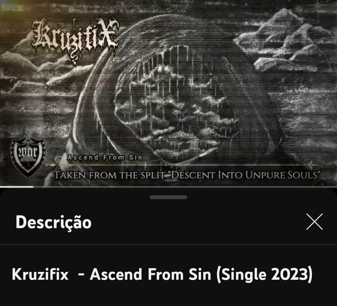 Thank you a lot for the share #BlackMetalRitus

Song taken from the split tape with @KruzifixO &#Crawling that will be out 06 October

warproductions.bandcamp.com

#WarProductions
#SupportTheUnderground
#OurRelease
#BlackMetal
#BlackMetalTapes
#TapeKvlt
#TapeFormat
#Kvlt
