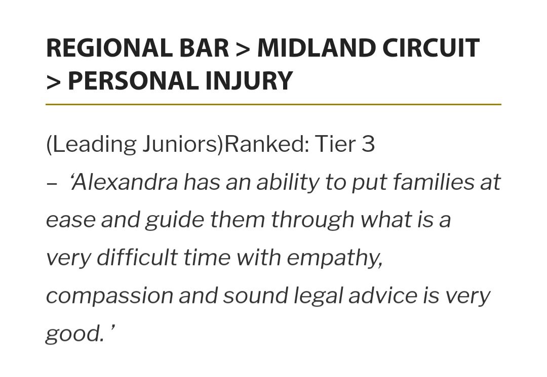 AlexPountney's tweet photo. I am thrilled to have been recognised in The Legal 500 UK 2024 as a Leading Junior in 3 practice areas: Inquests &amp; Inquiries, Clinical Negligence, and Personal Injury. 

@ropewalklaw also excelled in individual and Chambers rankings. 

#humblebrag https://t.co/q8One4SyvP