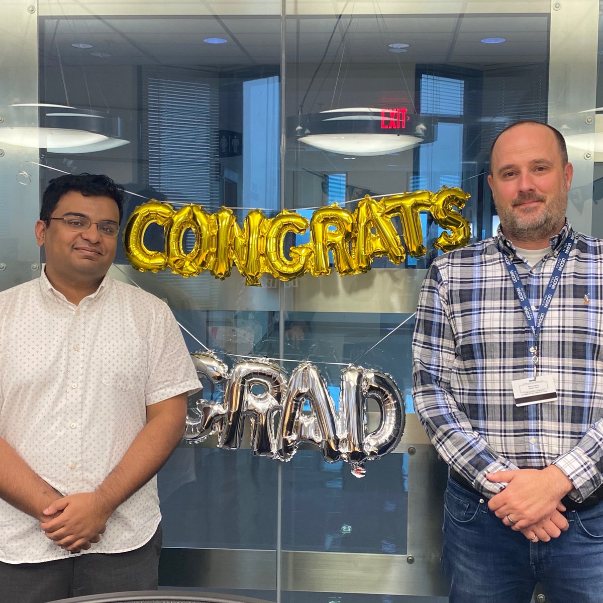 tanninschmidt's tweet photo. Congrats to Dr. Nikhil Menon! Fantastic job presenting 5 years of work in #UConn BME PhD program on #lubricin #PRG4 &amp; #dryeye. 4 papers published, basic and translational findings, with more to come. I am a very grateful and a very #ProudMentor. Defence days are the best days 😊 https://t.co/fbtiar8Khv