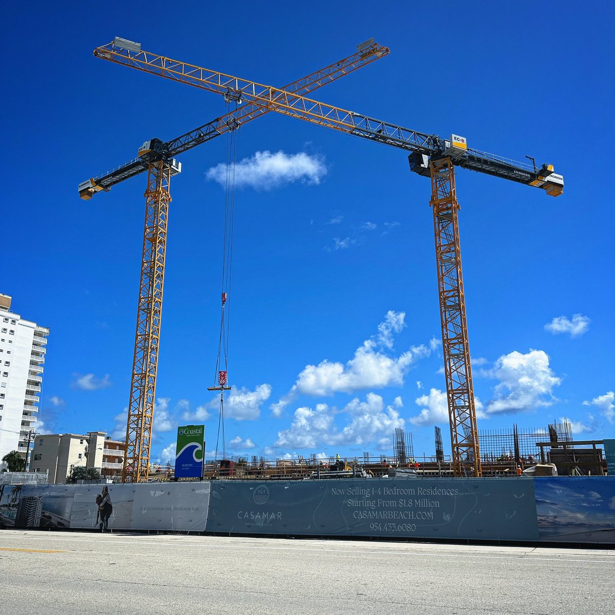 Casamar Pompano is underway! 🏗️
•
•
•
#pompanobeachfl #pompanobeach #southflorida #soflo #sofla #browardcounty #hillsboroinlet #lauderdalebythesea #fortlauderdale #deerfieldbeach #bocaraton #delraybeach #lighthousepoint #margate #coconutcreek #coralsprings #parklandfl #daviefl