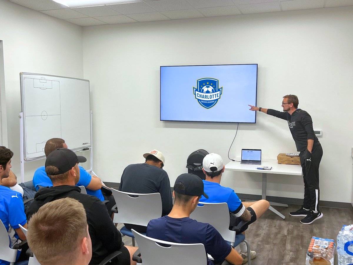 CSA_Soccer's tweet photo. Last night the CSA Charlotte @USYouthSoccer Directors of Coaching held a coaching education course for all of the USYS coaches in our Charlotte section.
#csaproud #csastaff #alwayslearning #charlottesocceracademy https://t.co/GtmNpRyrdq