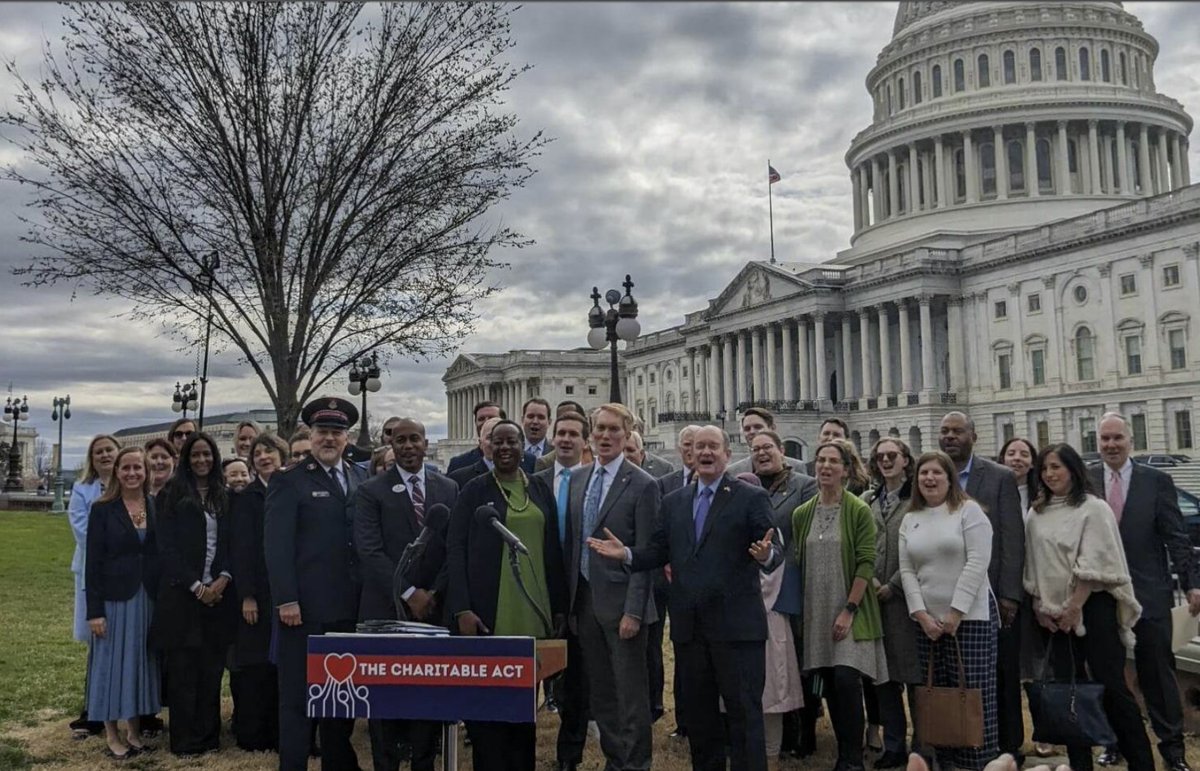 Today is #PhilanthropyDayofAction, and we're joining our nonprofit partners in support of the bipartisan Charitable Act, which would expand the universal charitable deduction! We urge Congress to support the #CharitableAct to benefit taxpayers and help Ys serve communities.