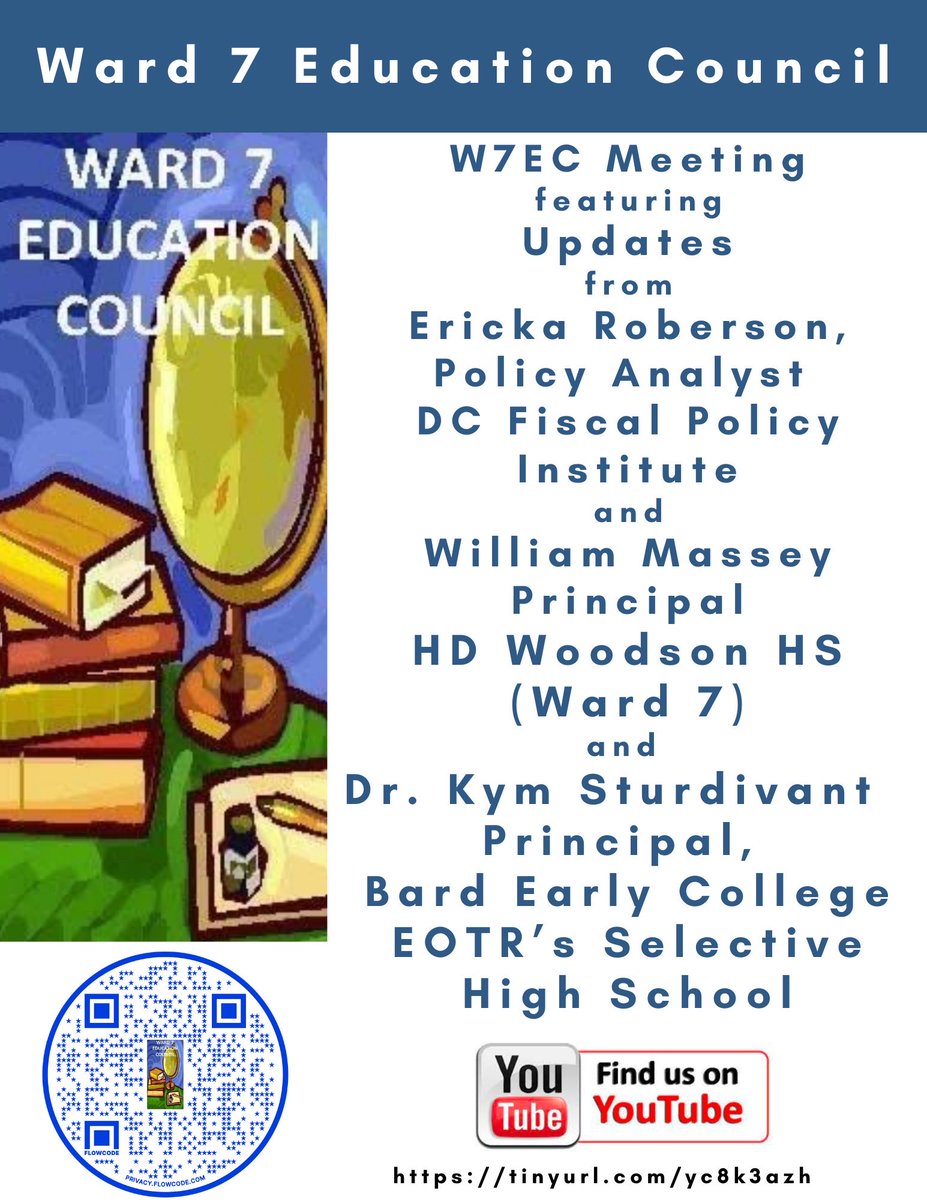 It is that time again. Join W7EC for our October Meeting ⁦@hdwoodsonshs⁩ ⁦@BHSEC⁩ ⁦@DCFPI⁩ ⁦@Eboni_RoseDC⁩ ⁦@Ward7EdCouncil⁩