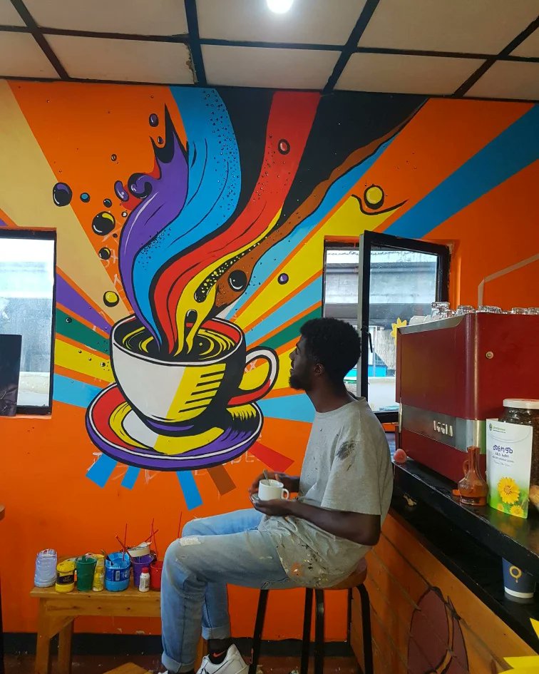Trying to be muralist ☺️😊