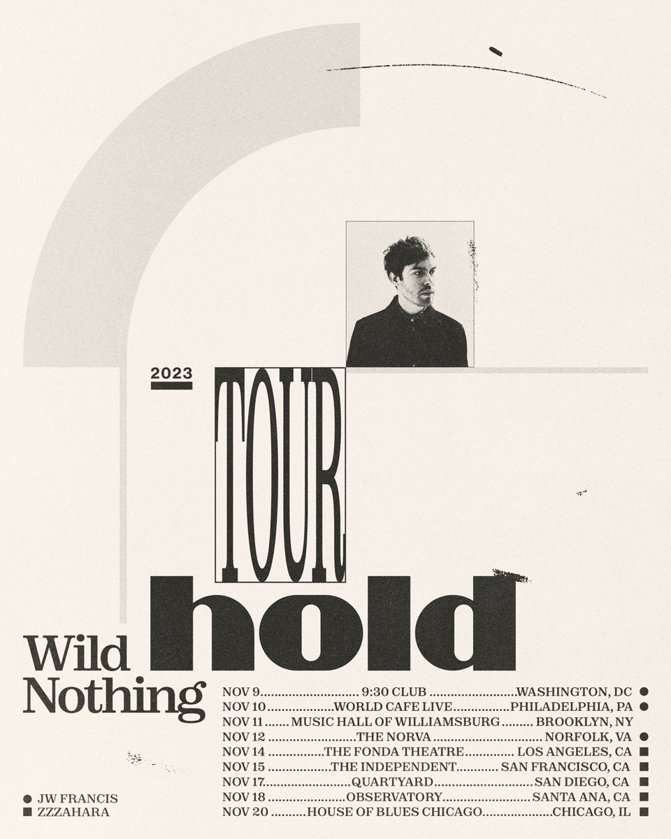Tour starts Nov 9, be sure to pick up tickets early! 

wildnothingmusic.com/tour