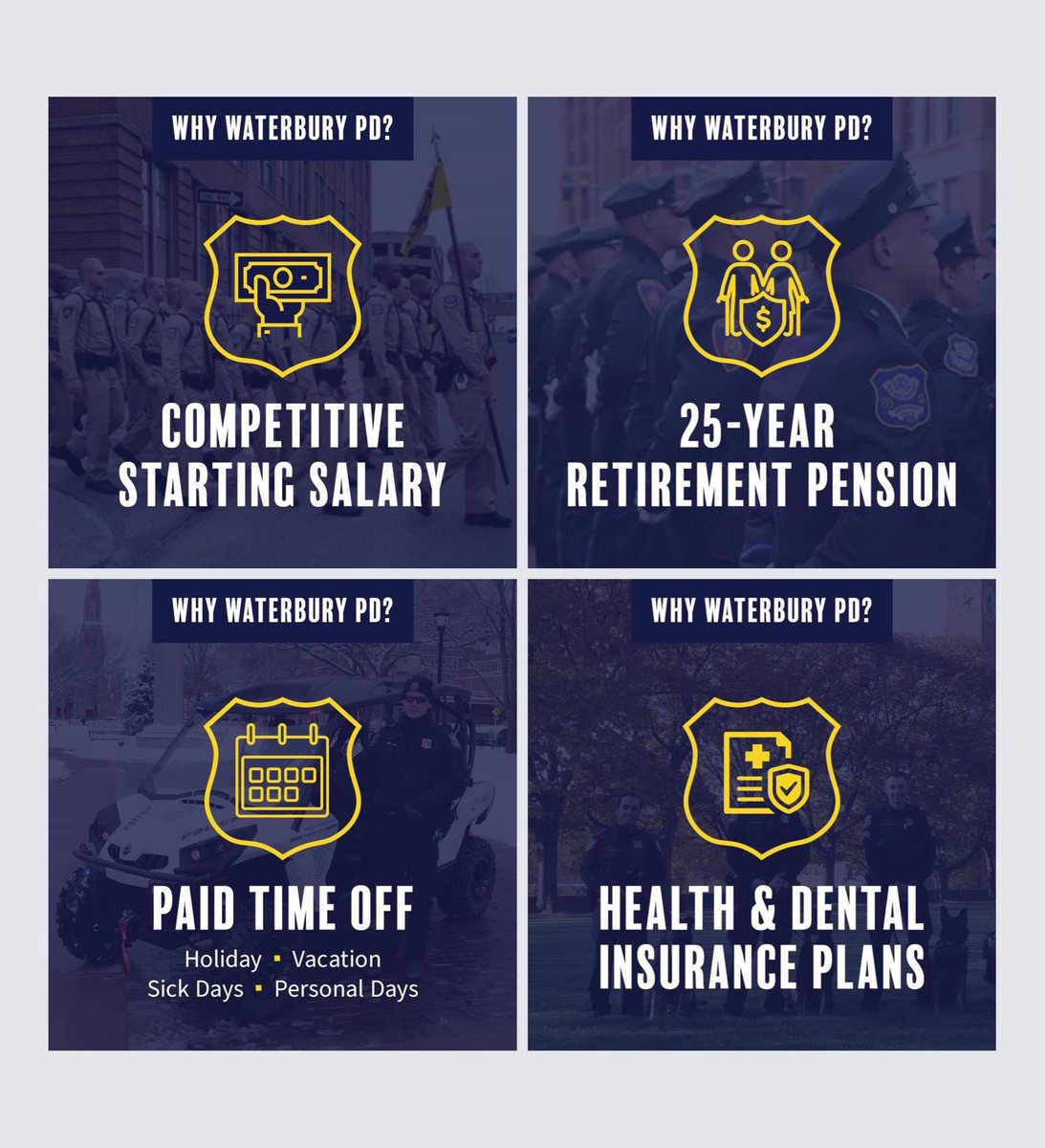 WPD is NOW hiring ENTRY LEVEL and CERTIFIED (Lateral Transfers) Police Officers! Apply today at: wtbypd.org/contact-us/car…
