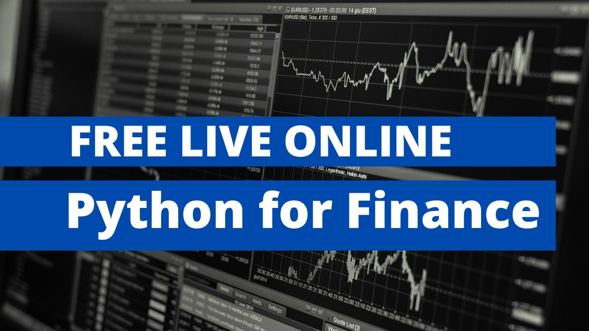 artyudin_nyc's tweet image. Tomorrow Oct 5th 6.00pm ET US FREE LIVE ONLINE
Python for Finance RSVP HERE roboticview.com/free/python-fo… #python #python_for_beginners #datascience #dance #itjobs #100daysofcode #machinelearning #finance #artificialintelligence
