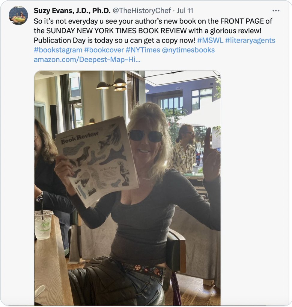 #MSWL I’m open to queries and my request time is a few minutes to a few weeks! And still stoked for my author’s amazing book on the FRONT PAGE of THE SUNDAY NEW YORK TIMES BOOK REVIEW!
<a href="/MSWLMA/">Manuscript Academy & MSWL</a>
#mswishlist evansliterary.co