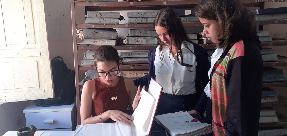 DireccionSancti's tweet image. Estudiantes de la Especialidad del Técnico Medio en Derecho realizan sus Prácticas Laborales en las unidades de servicios de las #DMJ en el territorio, acompañados por sus tutores, excelentes profesionales. Preparando el futuro.#SomosContinuidad #MjorEsPosible @OscarCubaMinjus