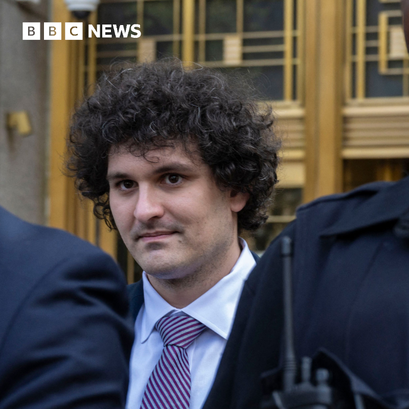 BBCWorld's tweet photo. FTX founder and crypto king faces a New York court on charges of 'massive' fraud and money laundering

Defense lawyer says SBF is a 'math nerd' who acted in 'good faith'

Follow live ⬇️