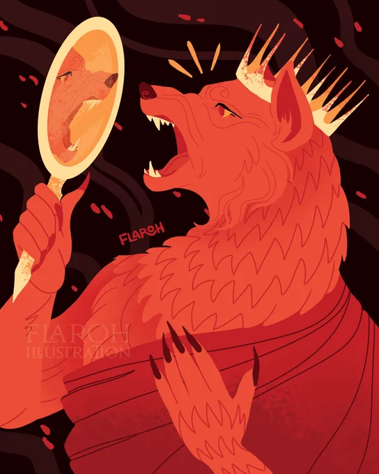 The OG lycanthrope   #ClassicsTober23 day 4: Lycaon , who was transformed into a wolf by the god Zeus   #ClassicsTwitter